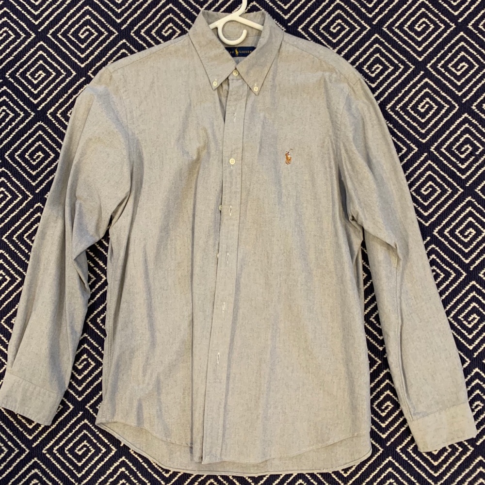 Ralph Lauren Oxford Size Large Gray
